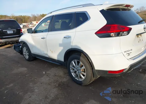 2017 Nissan Rogue Sv z USA, uszkodzony, nr VIN KNMAT2MT4HP527893